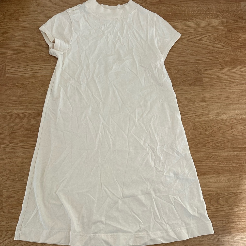 Everlane Cream Knit dress - the weekend swing